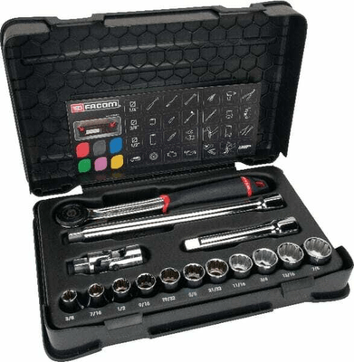 Outils - Outils divers - Coffret de douilles 1/2" 12pc.