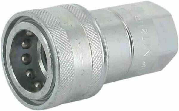 Pièces agricoles - Hydraulique - Raccord rapide femelle 1/2" - 12,5 - 1/2" NPT