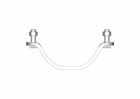 Materiels - Accessoires 20Kg-30Kg - PACK DE 20 DEMI BRIDES TREFLE NUE D.140MM