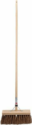 Pièces agricoles - Cloture,Jardin & Sylviculture - Balai Bass. 37cm+manche 150cm