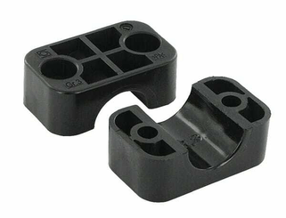 Pièces agricoles - Hydraulique - Demi-coq.noire lisse A3 21,3mm