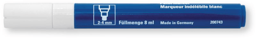 MARQUEUR INDELEBILE BLANC