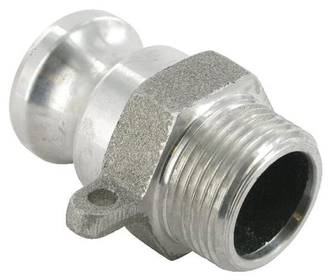 Pièces agricoles - Hydraulique - Camlock Type F filetage mâle 4" en acier inoxydable