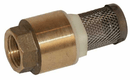 Crépine+clapet 1 1/2" inox