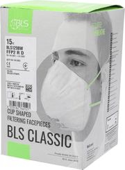 Vêtements et protections - Equipement - BLS 129BW FFP2 RD masque à valve 15pcs