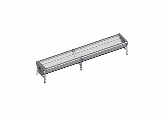 Accessoires et options matériel  - Matériel d'élevage - autre - AUGE MODULABLE L.4.50M