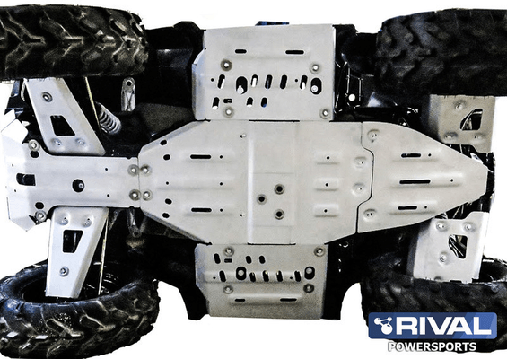 Pièces Quad & Motos - Equipement véhicule - Sabot RIVAL - aluminium Polaris Sportsman 850/1000 Touring
