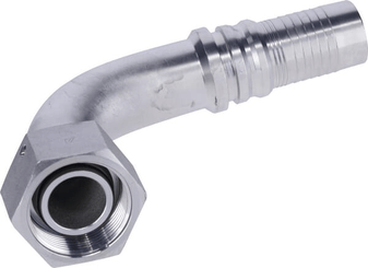 Pièces agricoles - Hydraulique - Raccord à sertir 4SH-DN25-30S-M42x2,0-45°