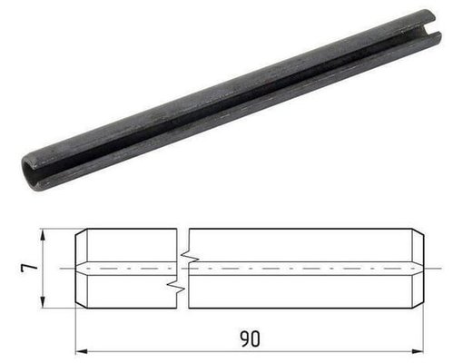 Pièces agricoles - Fasteners - Goupille cylindrique, robuste 7x90 mm ISO8752
