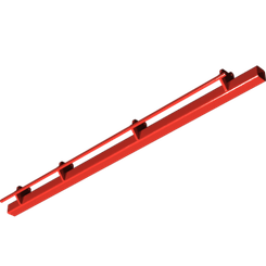 Pièces agricoles - Pièce divers - Barre d’effaceur de voie RH F35 6.00m