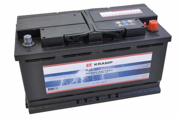 Pièces agricoles - Eclairage - Batterie 12V 95Ah 800A Kramp