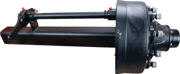 Pièces agricoles - Pièce divers - Fusée d'essieu freinée 110x1000mm (280/335/10) Gauche