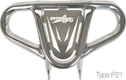 Bumper avant ART Type P21 aluminium - KTM XC450/525