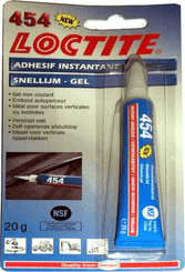 Chimie - Chimie divers - Gel adhésif instantané 454 - 20gr
