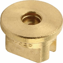 Pièces agricoles - Pièce Pulvérisateur - Buse de bordure TP 110° 5 dorée laiton TeeJet