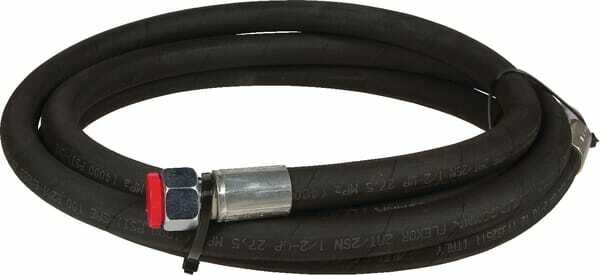 Pièces agricoles - Hydraulique - Flex. hydr. cpl. DN12.3000-90°