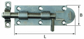 Boulon de porte 135 mm 1pc.