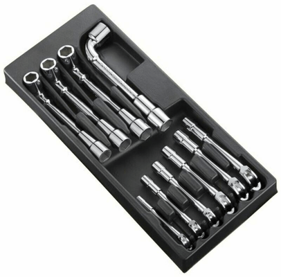 Pièces Quad & Motos - Outillage - Module d'outils EXPERT 10 clés à pipe 6 pans - plateau plastique