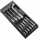 Module d'outils EXPERT 10 clés à pipe 6 pans - plateau plastique