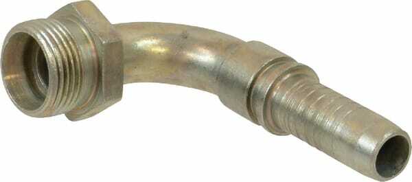 Pièces agricoles - Hydraulique - Raccord DN13-M22x1,5-15L-90°-H38