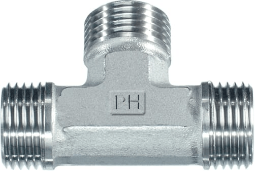 Pièces agricoles - Hydraulique - Raccord en T réglable 10L SS