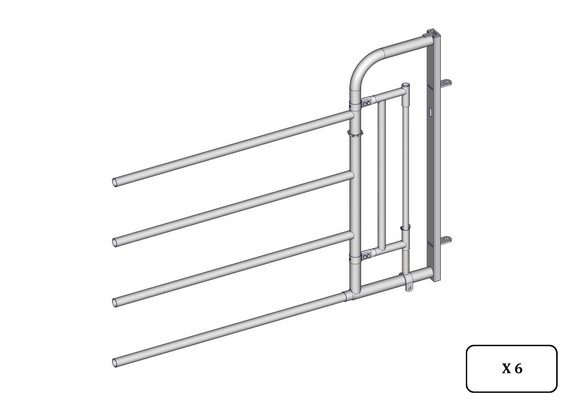Materiels - Accessoires 200Kg-300Kg - PACK DE 6 AVANT DUO EX4 VERTICAL