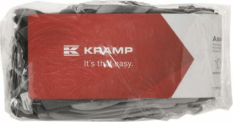 Vêtements et protections - Equipement - Gants Kramp 1.001 gris 10/XL 12 paires