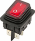 Interrupteur à bascule 20A rouge