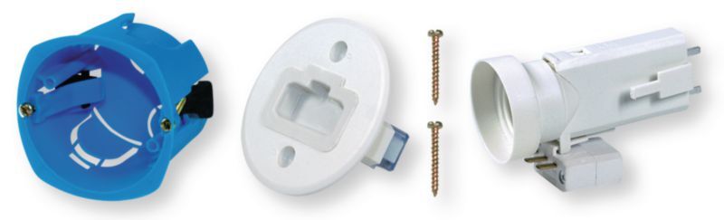 Outils - Outils divers - Berner Blue Box applique + douille E27 (par 1)