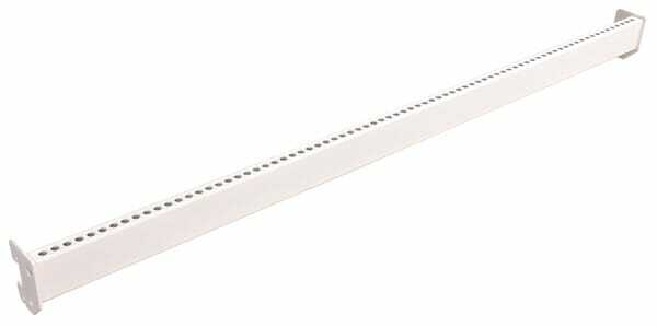 Pièces agricoles - Magasin - Rail sup. 5 x 100 blanc cassé