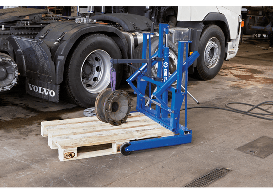 Outils - Outils divers - Chariot porte-roues hydraulique pour camionnette, camion et bus 500kg