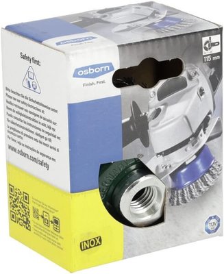Outils - Outils divers - Brosse métallique M14 65 mm en acier inoxydable