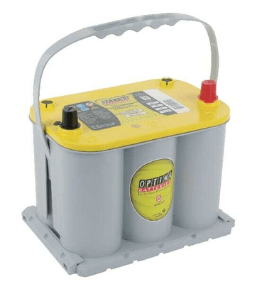 Pièces agricoles - Eclairage - Batterie 12V 48Ah 660A AGM Yellow Top YTR 3.7 Optima
