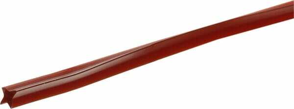 Pièces agricoles - Jardin et forêt pièce adaptable - Fil de coupe Ø 2.65mm 425mm carré rouge Kramp