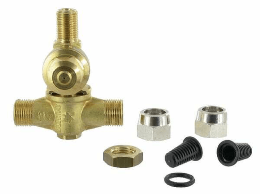 Pièces agricoles - Pièce Pulvérisateur - Porte-buses double 1/4" D15