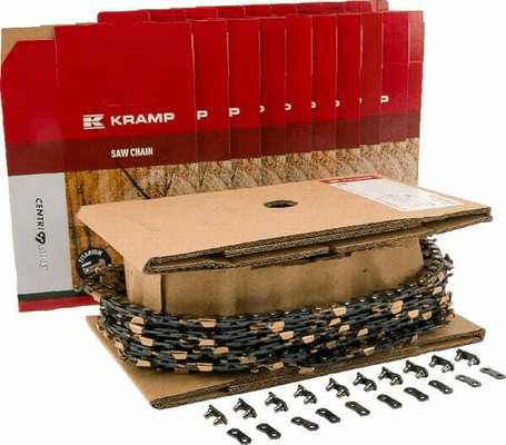 Pièces agricoles - Jardin et forêt pièce adaptable - Chaîne de tronçonneuse .325" 1,3mm 462 DL 25 ft ciseau Rouleau Kramp