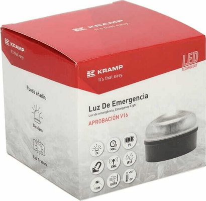 Pièces agricoles - Eclairage - Feu d’urgence V16 - 9 V