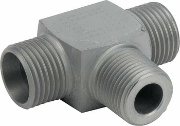 Pièces agricoles - Hydraulique - Té 12L - 3/8 BSPT