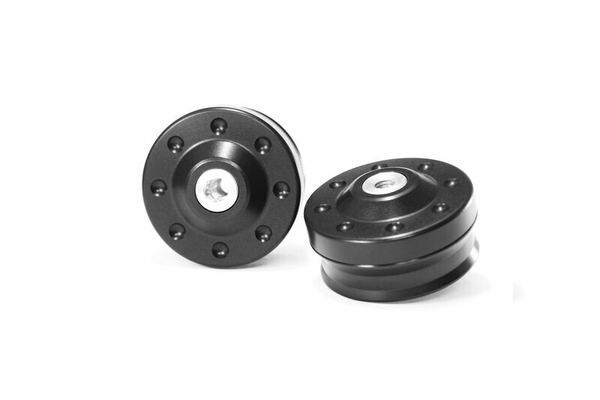 Pièces Quad & Motos - Equipement véhicule - Protections fourche et bras oscillant (axe de roue) GILLES GTA noir Ducati Scramber 800