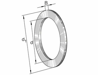 Pièces agricoles - Roulements - Disque de palier axial