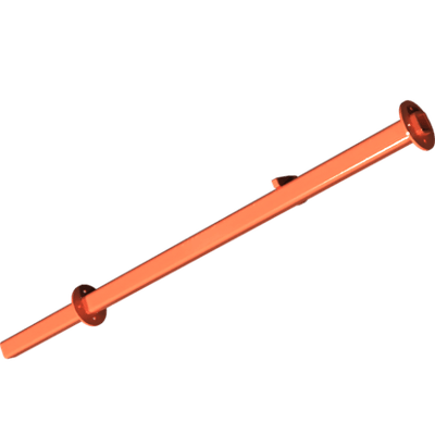 Pièces agricoles - Pièce divers - tube de retenue avant gauche -peint-