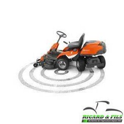 Materiels - Tondeuse autoportée - Tondeuse autoportée coupe frontale cellules Husqvarna R216TAWD