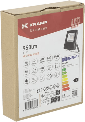 Pièces agricoles - Electricité - Projecteur LED, 10W, 4000K