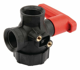 Pièces agricoles - Pièce Pulvérisateur - Vanne boiss.sph. 1" 3v.+ral.