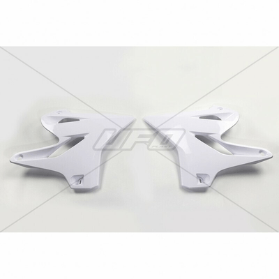 Pièces Quad & Motos - Plastiques - Ouïes de radiateur UFO blanc Yamaha YZ125/250