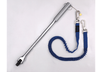 Outils - Outils divers - Longe de sécurité rétractable avec mousqueton 3kg