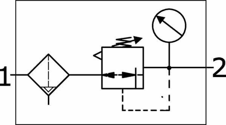 Pièces agricoles - Pièce pneumatique - Régulateur à filtre 1/2"
