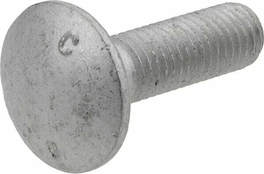 Pièces agricoles - Machines - Boulon à tête ronde et collet carré