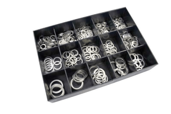 Pièces Quad & Motos - Outillage - Coffret rondelles alu BIHR 400 pièces