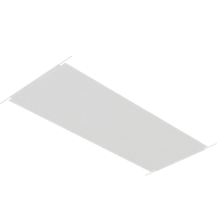 Pièces agricoles - Pièce divers - couvercle de trémie DG II RAL 9006